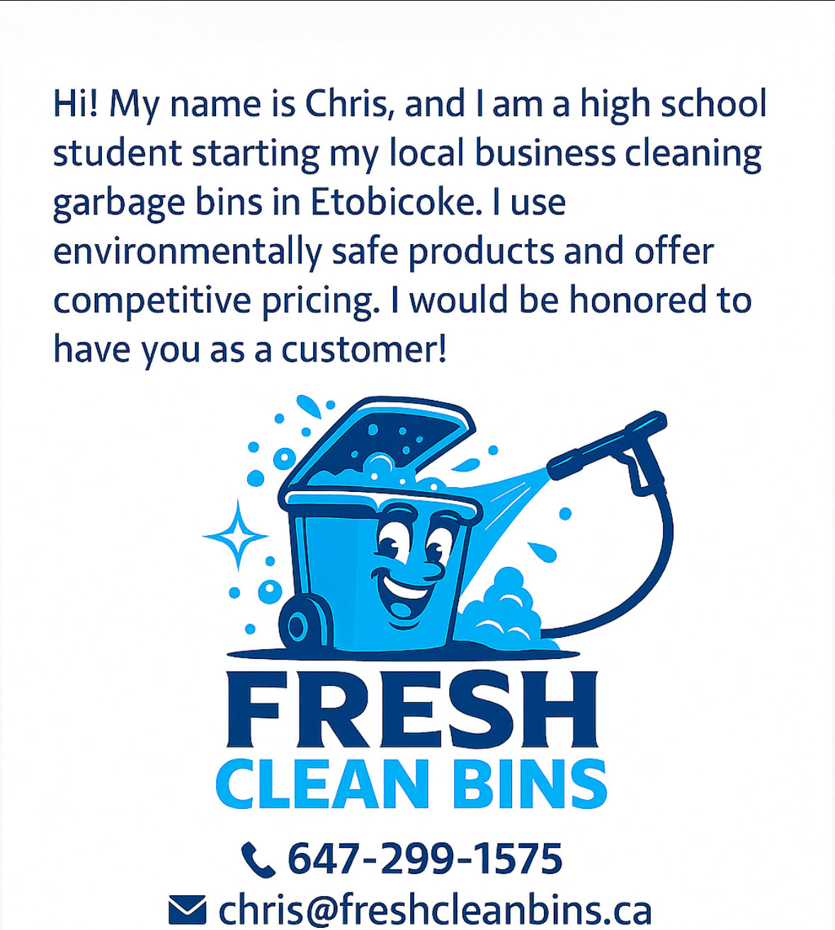 Fresh Clean Bins Logo